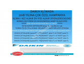 DAİKİN İNVERTER KLİMA DAİKİN İNVERTER KLİMA
