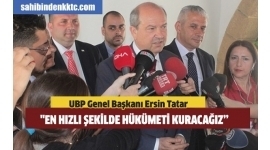 Akıncı, Tatar'a Görevi Verdi Akıncı, Tatar'a Görevi Verdi